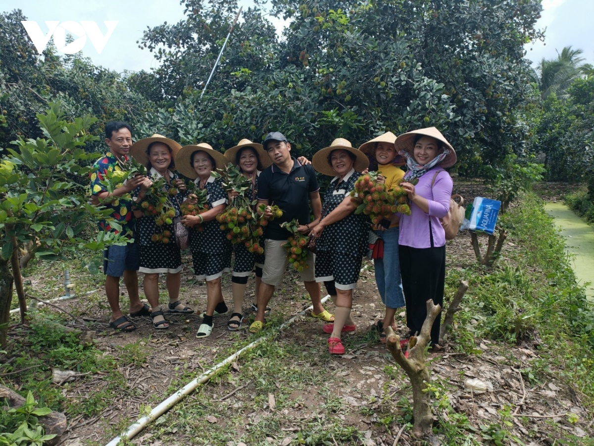 Dem lai gia tri kep, du lich nong nghiep duoc nhan rong tai ben tre hinh anh 1