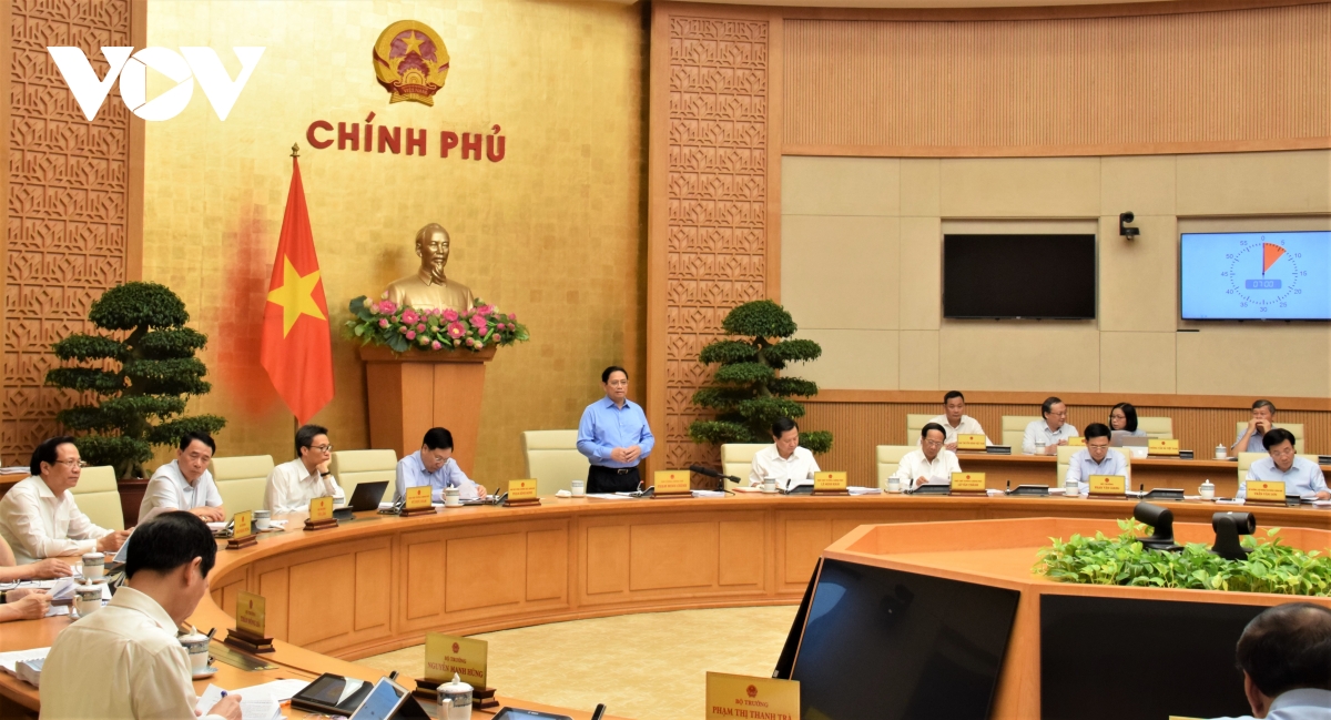 thu tuong chu tri hop chinh phu ve du an luat Dat dai hinh anh 1