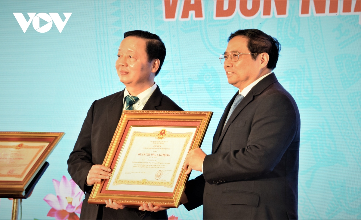 thu tuong du le ky niem 20 nam thanh lap bo tai nguyen va moi truong hinh anh 1