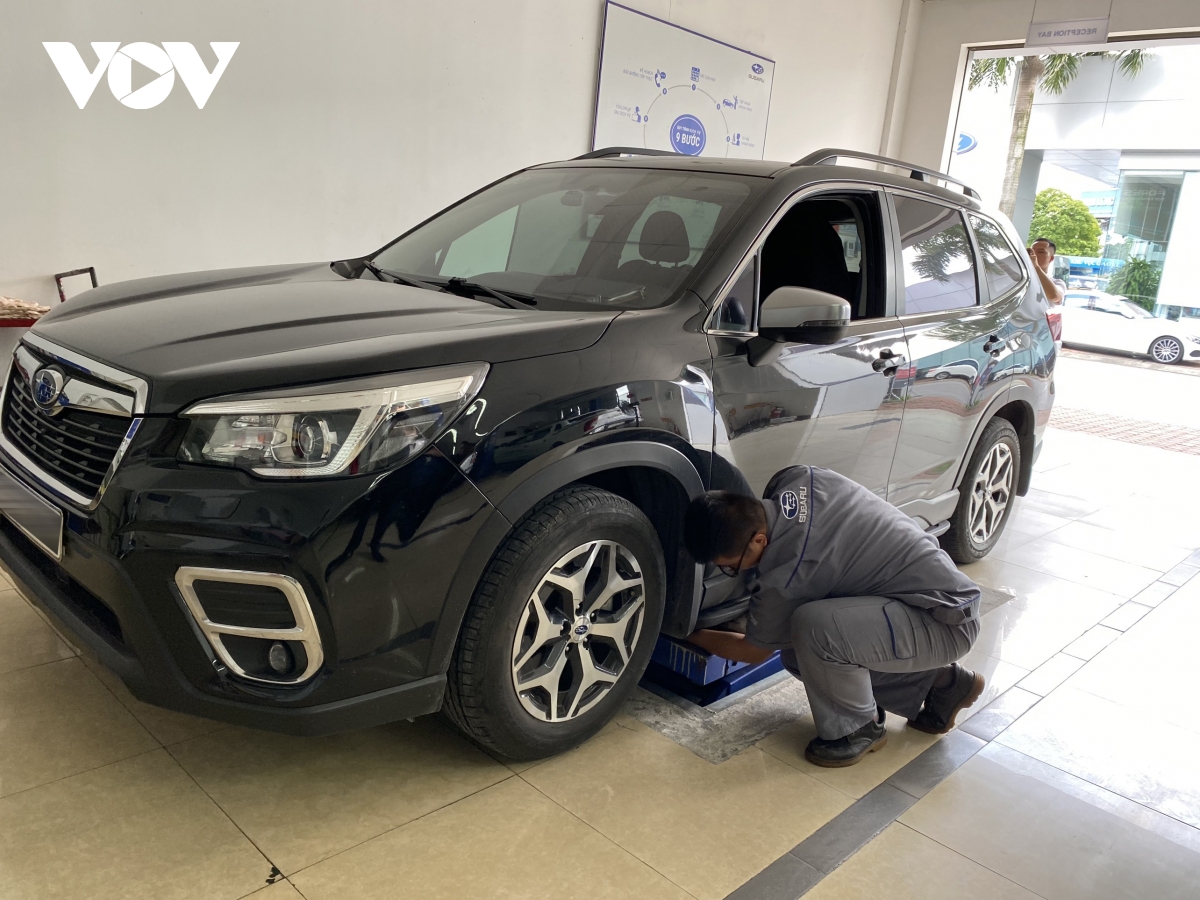 subaru viet nam noi sao ve hien tuong ro tuyn thuoc lai bi xi mo tren forester hinh anh 2