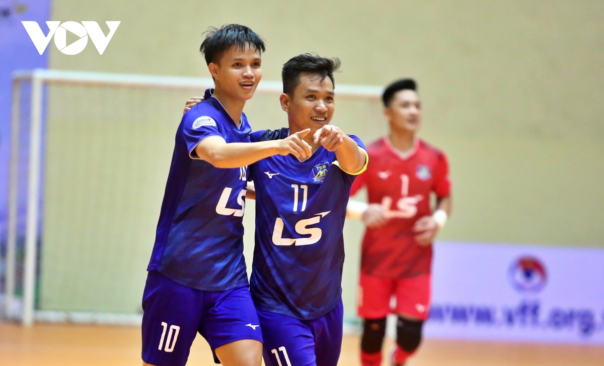 ket qua futsal hdbank vDqg 2022 thai son nam 5-1 sanvinest khanh hoa hinh anh 1
