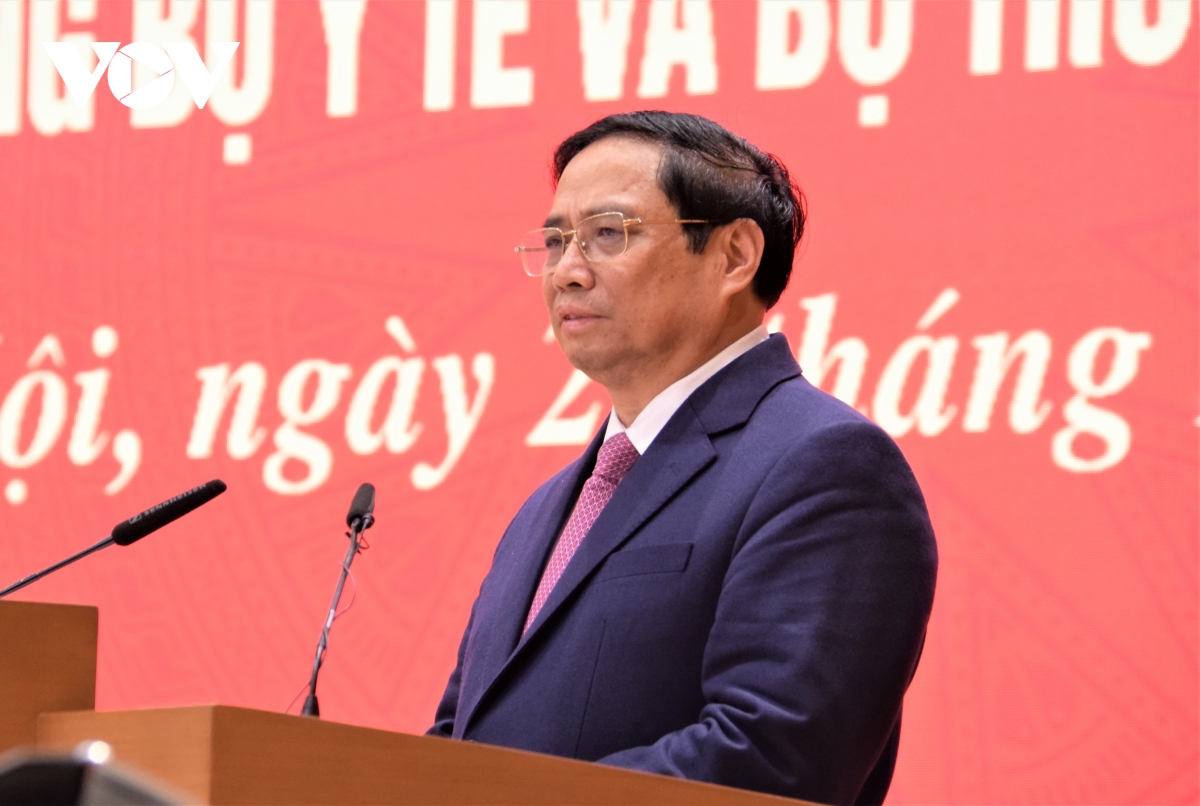 thu tuong trao quyet dinh bo nhiem 2 bo truong Dao hong lan va nguyen van thang hinh anh 1