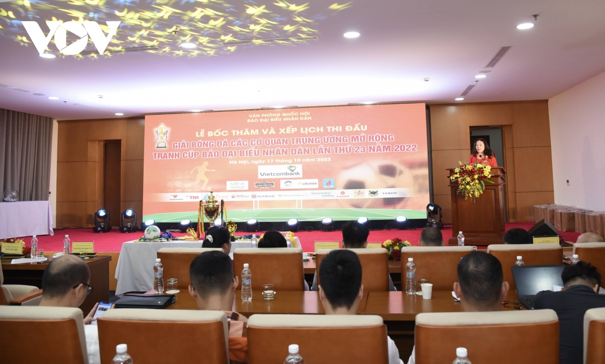 16 doi du giai bong da cac co quan trung uong mo rong lan thu 23 hinh anh 1