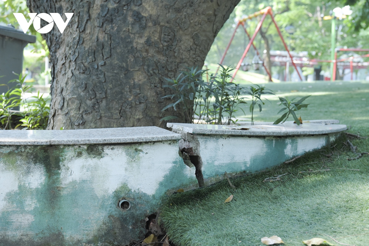 cong vien o cau giay xuong cap, nguoi dan e de khi vui choi, the duc the thao hinh anh 4