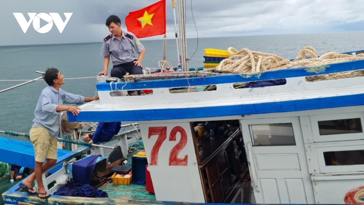 kien giang - ca mau phoi hop tuan tra tren bien ve khai thac thuy san hinh anh 1