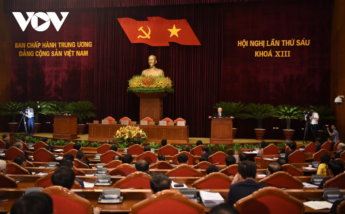 tong bi thu kien dinh nguyen tac tap trung dan chu trong hoat dong cua Dang hinh anh 2