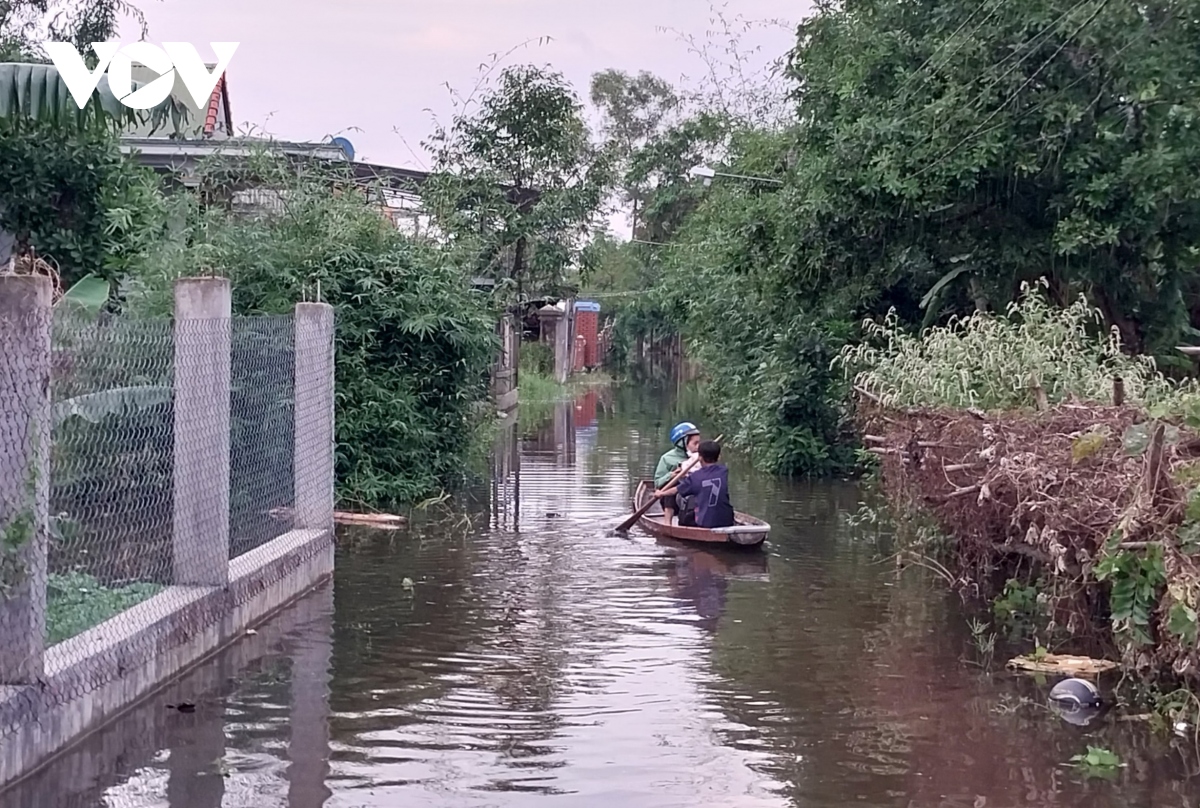 thuy dien tang muc xa lu, nhieu vung thap trung tai thua thien hue bi ngap lut hinh anh 5