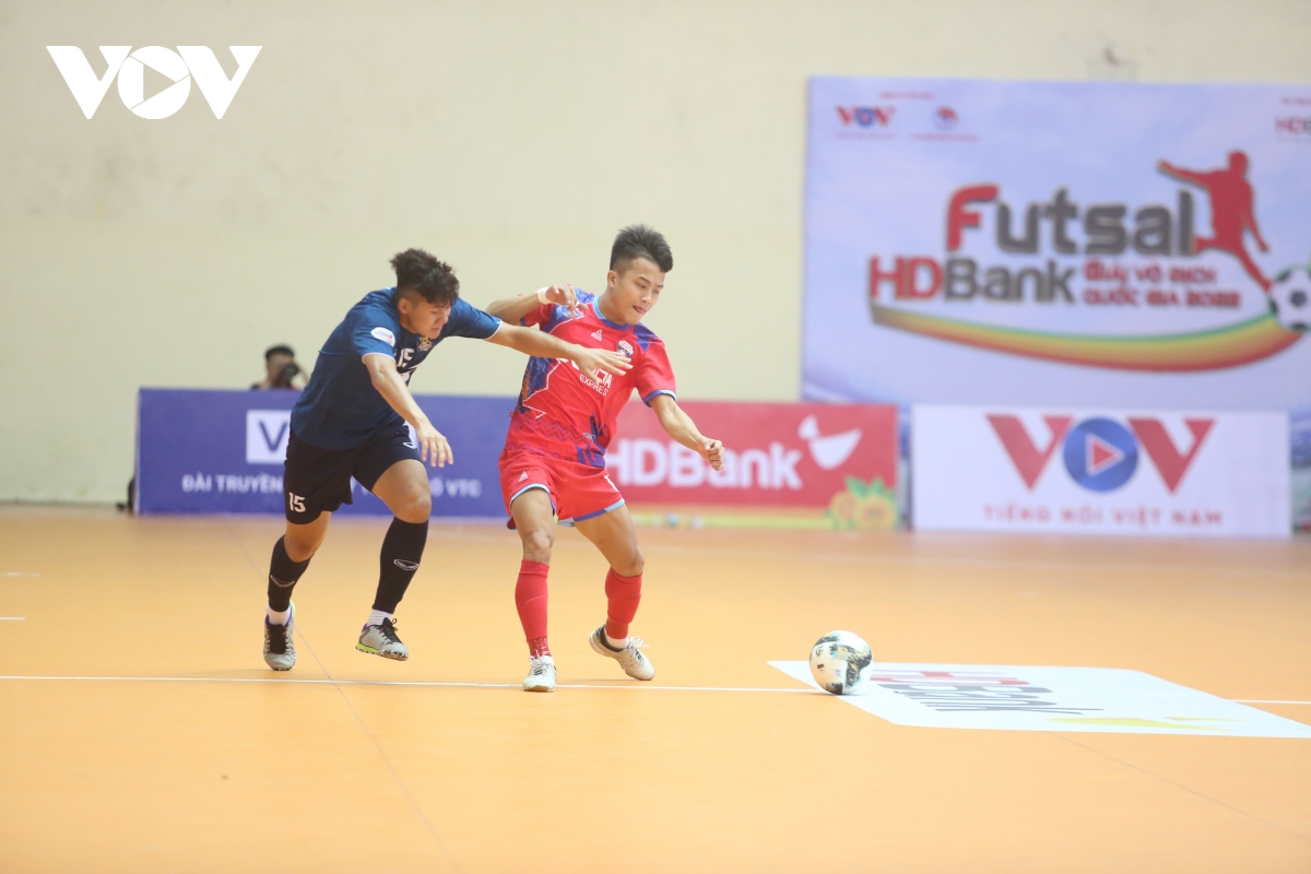 ket qua futsal hdbank vDqg 2022 sahako tien sat ngoi vo dich hinh anh 1