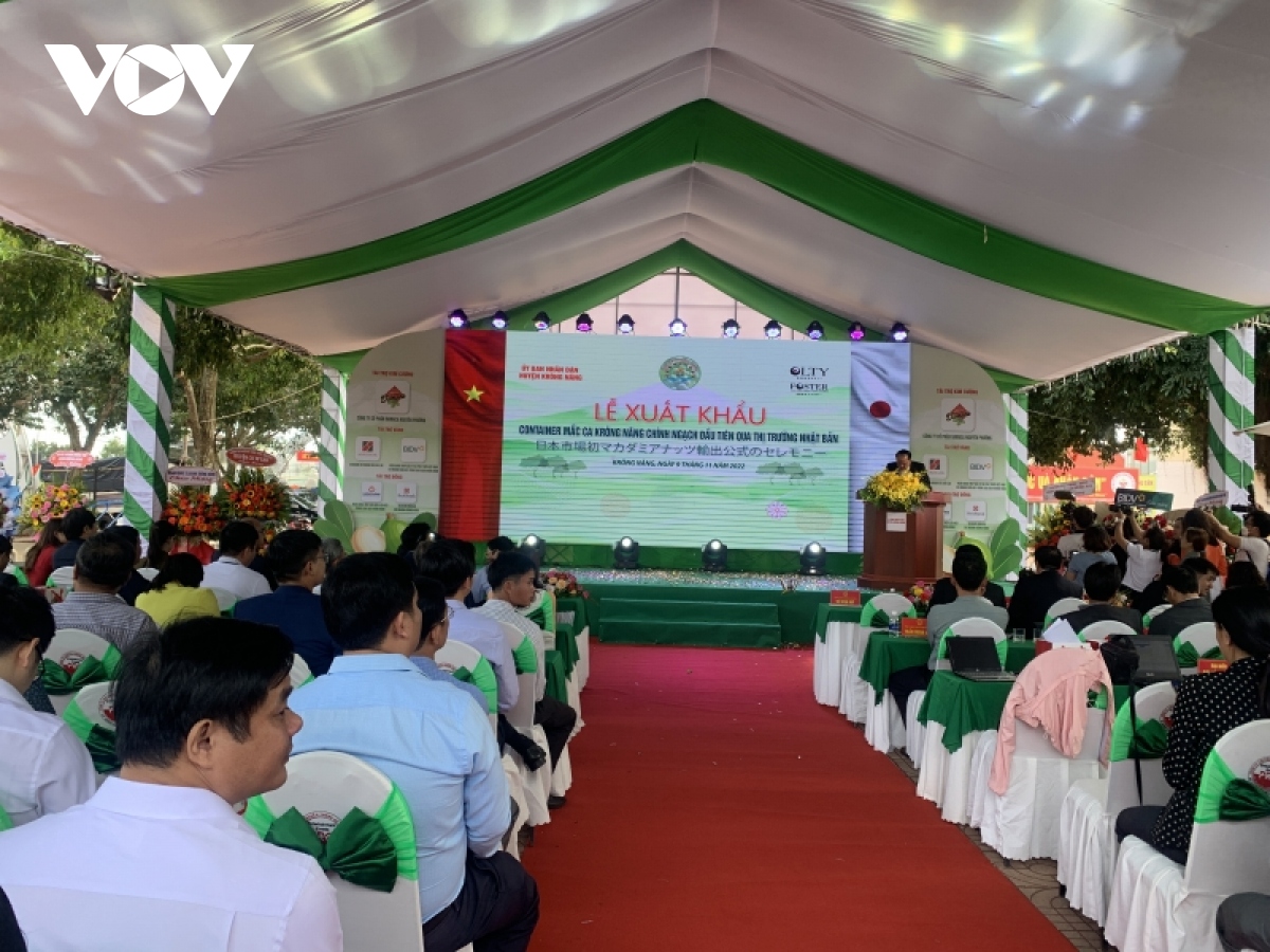 Dak lak xuat khau chinh ngach lo hat mac ca dau tien sang nhat ban hinh anh 1