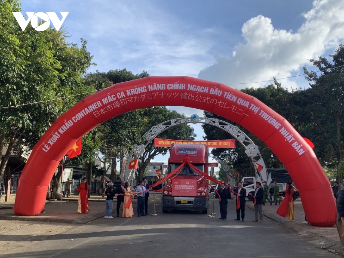 Dak lak xuat khau chinh ngach lo hat mac ca dau tien sang nhat ban hinh anh 2