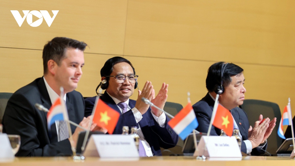 thu tuong du dien dan doanh nghiep viet nam-luxembourg hinh anh 1