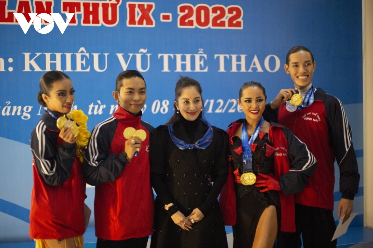 Dong nai nhat toan doan mon khieu vu the thao tai Dai hoi the thao toan quoc 2022 hinh anh 11