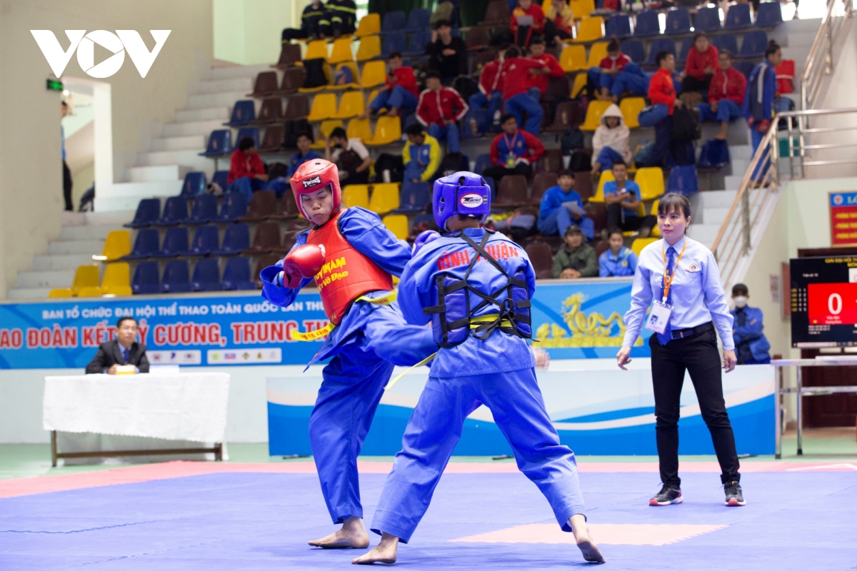 Dai hoi the thao toan quoc nam 2022 hon 350 vDv tranh tai mon vovinam hinh anh 2