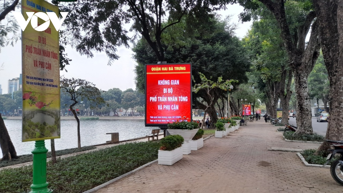 toi nay, ha noi khai truong pho di bo pho tran nhan tong va phu can hinh anh 2