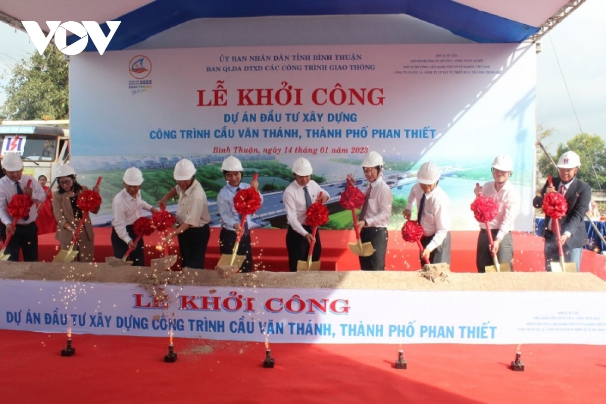 binh thuan khoi cong xay dung them cau bac qua song ca ty hinh anh 1