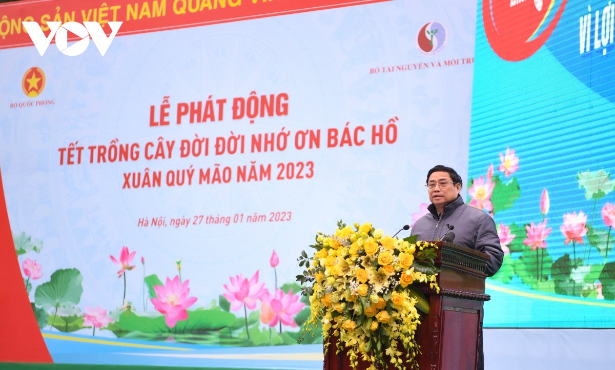 3.000 cay xanh da duoc trong tai le phat dong tet trong cay do thu tuong chu tri hinh anh 4