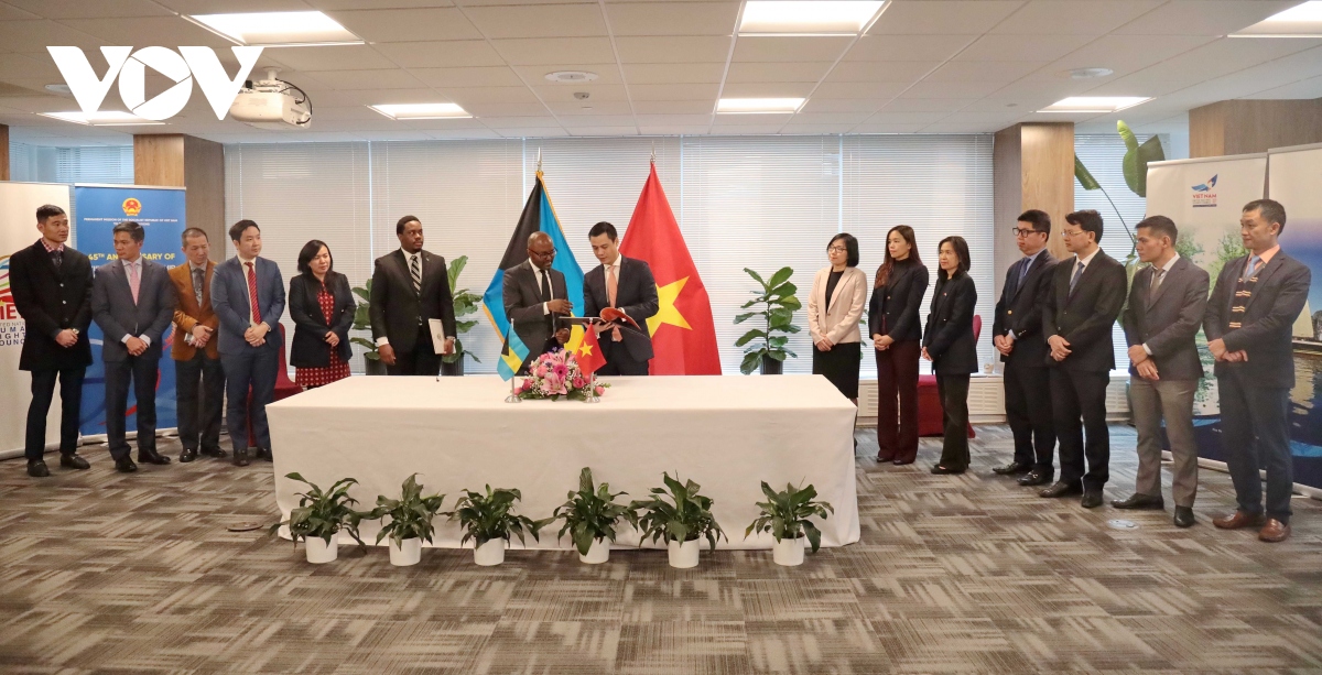viet nam va bahamas thiet lap quan he ngoai giao hinh anh 2