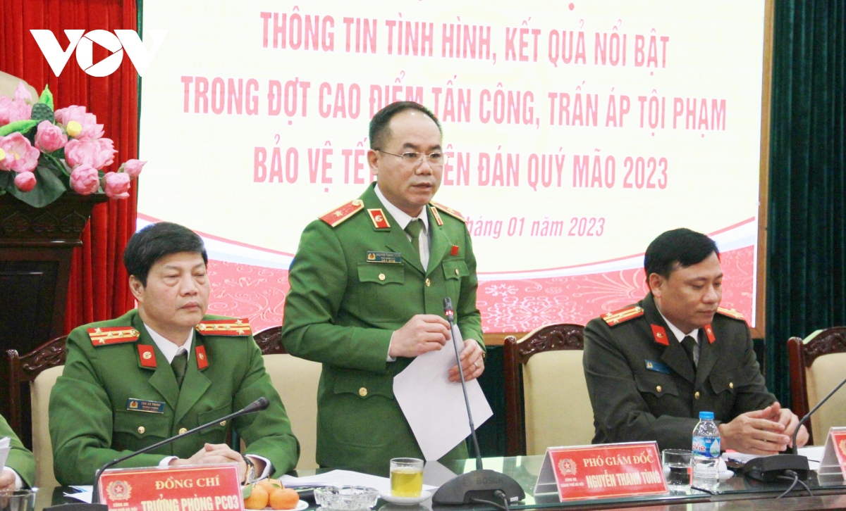 cong an ha noi quyet tam cao nhat de nhan dan don tet quy mao binh yen hinh anh 1