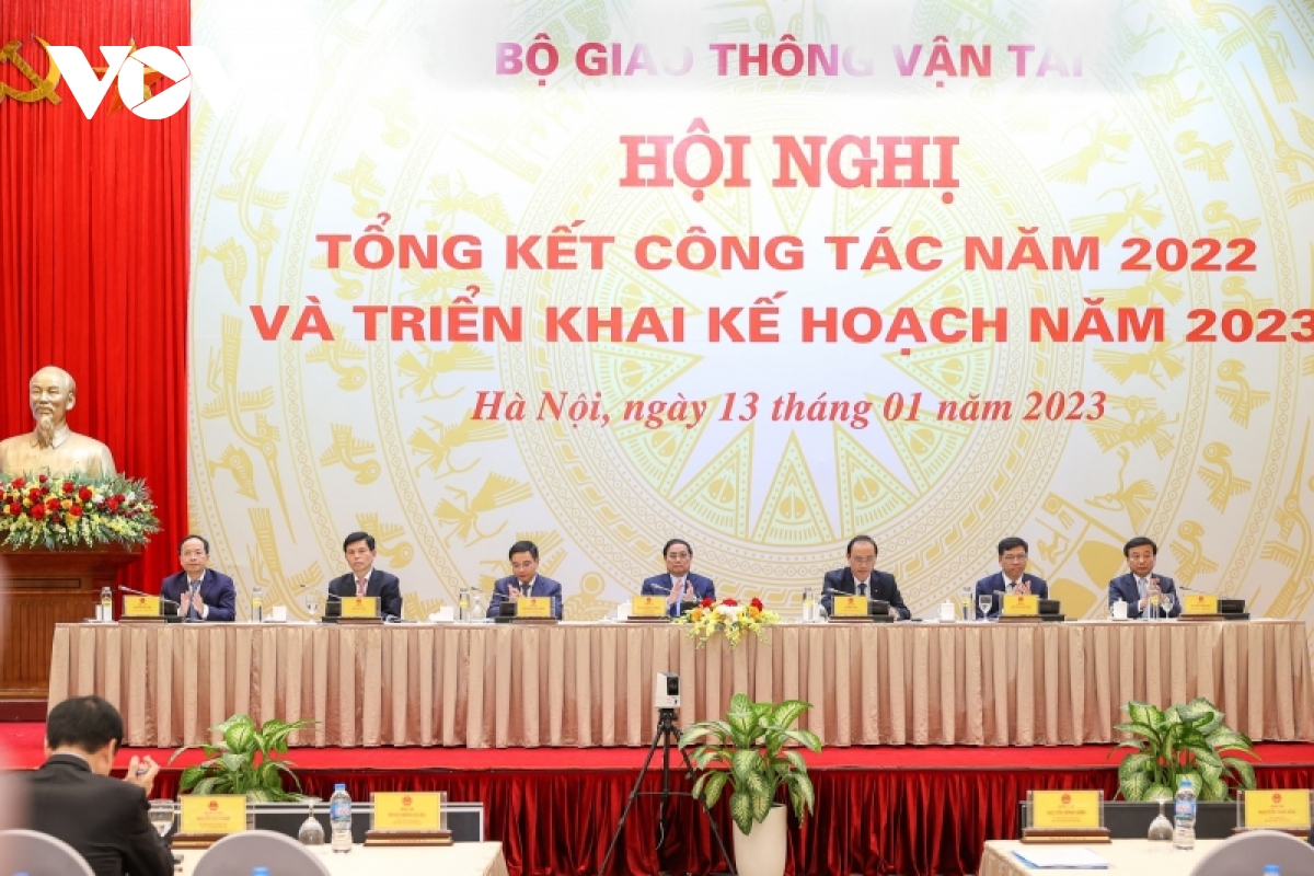 thu tuong pham minh chinh du hoi nghi trien khai nhiem vu nganh giao thong van tai hinh anh 1