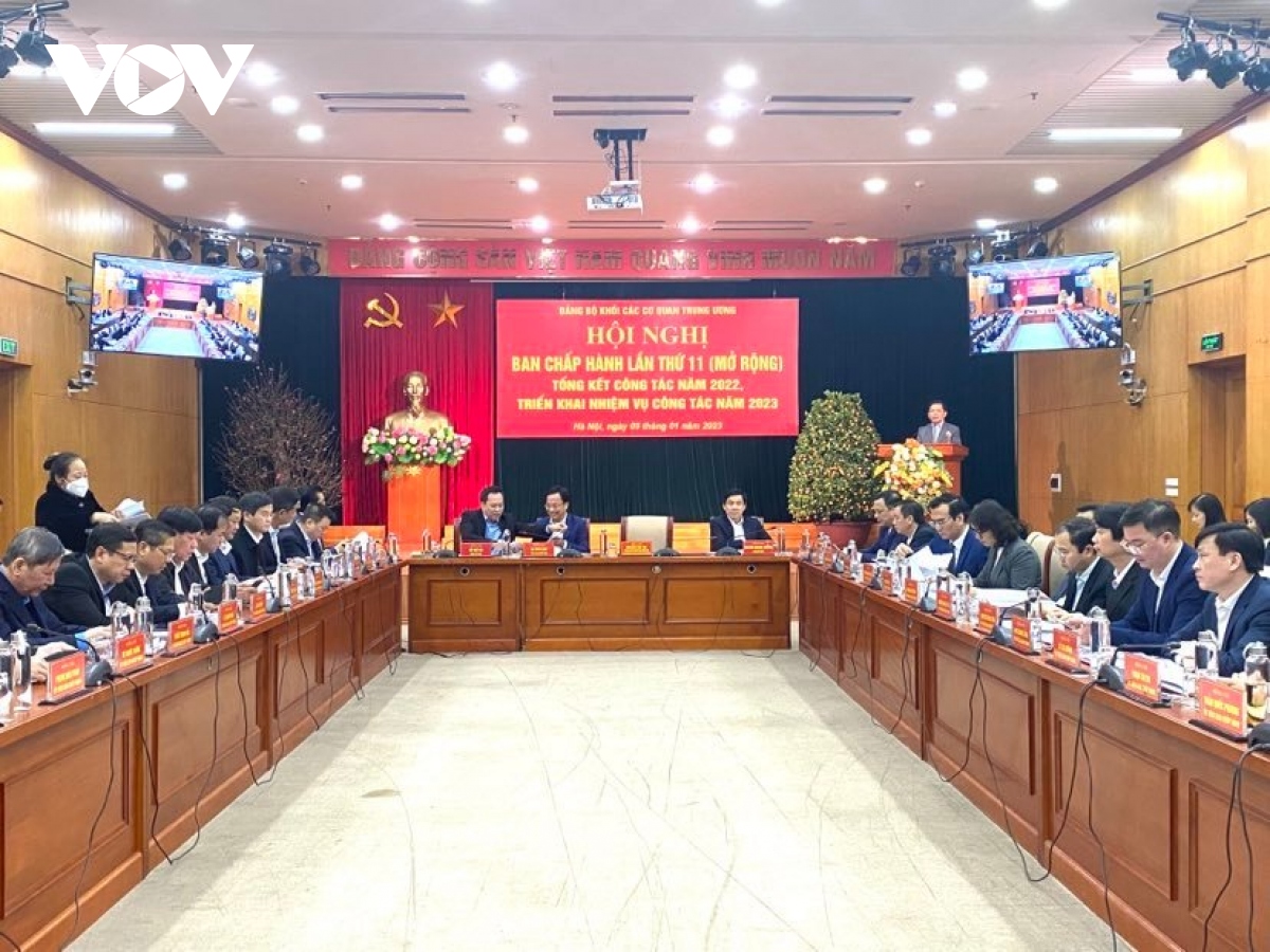 nam 2023- Dang bo khoi cac co quan trung uong tang cuong cong tac kiem tra, giam sat hinh anh 2