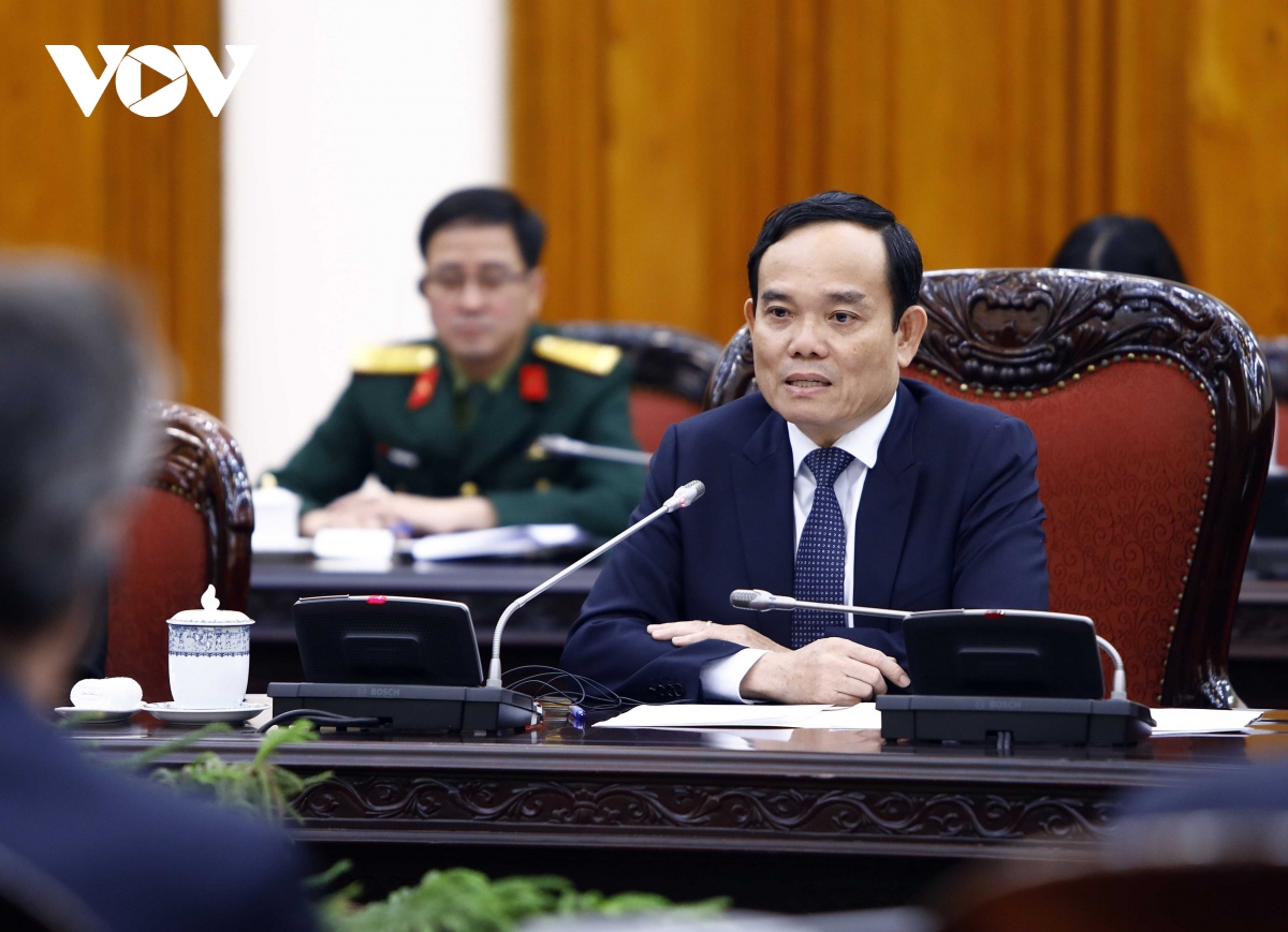 pho thu tuong tran luu quang tiep Doan Uy ban Doi ngoai cua nghi vien chau Au hinh anh 1