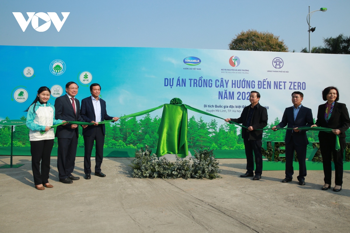 ptt tran hong ha du le khoi dong du an trong cay huong toi net zero hinh anh 1