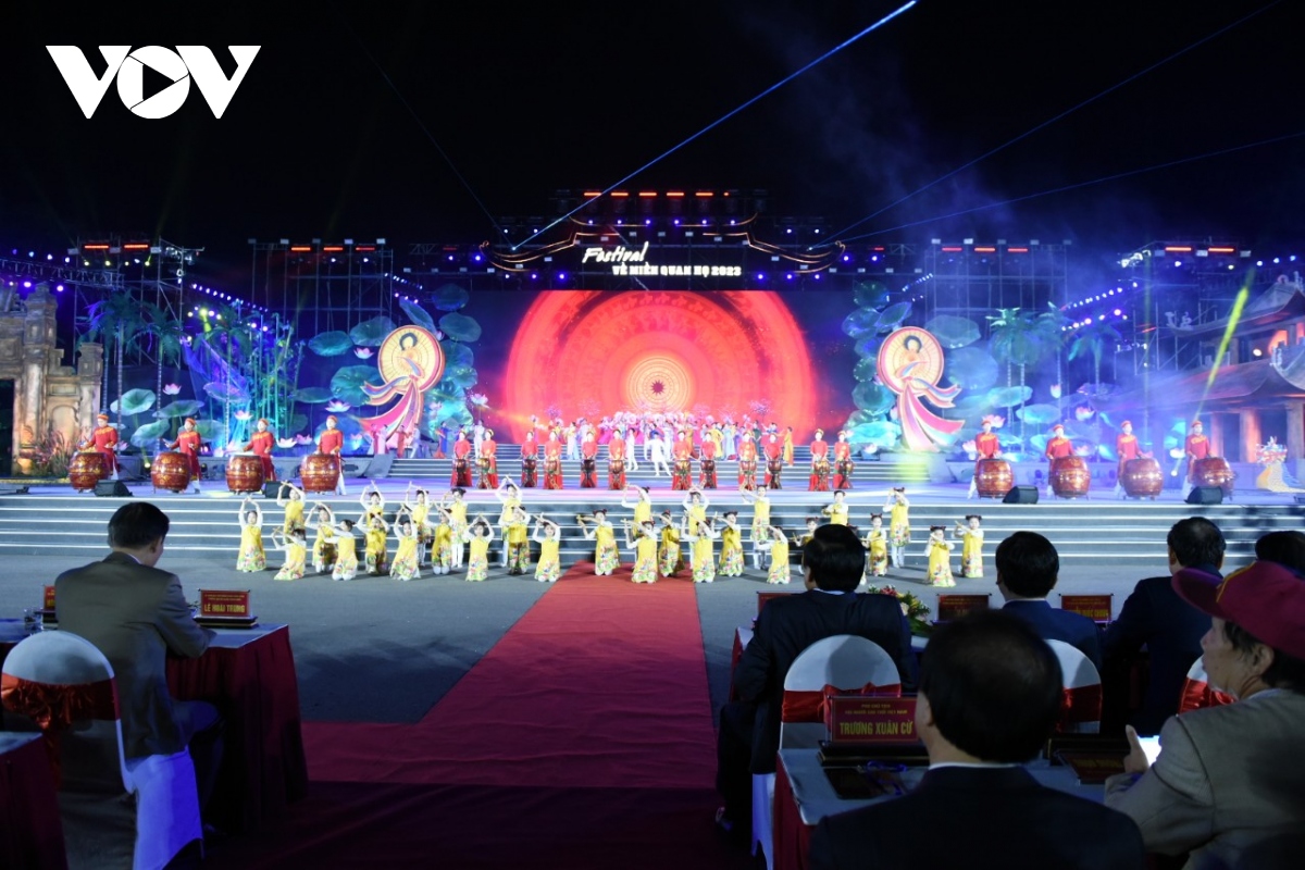 khai mac festival ve mien quan ho - 2023 tinh hoa van hoa cac di san hinh anh 1