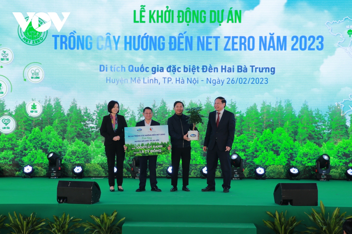 ptt tran hong ha du le khoi dong du an trong cay huong toi net zero hinh anh 3