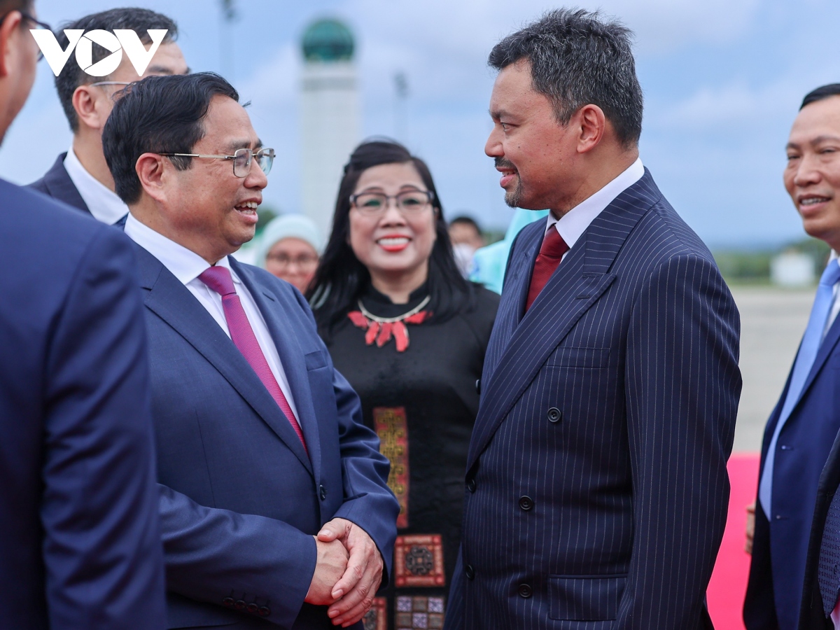 le don thu tuong pham minh chinh va phu nhan tham chinh thuc brunei hinh anh 4