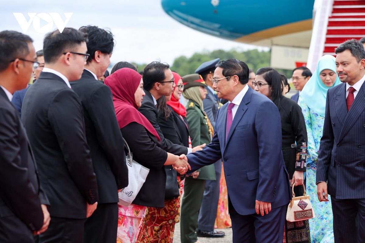 le don thu tuong pham minh chinh va phu nhan tham chinh thuc brunei hinh anh 5