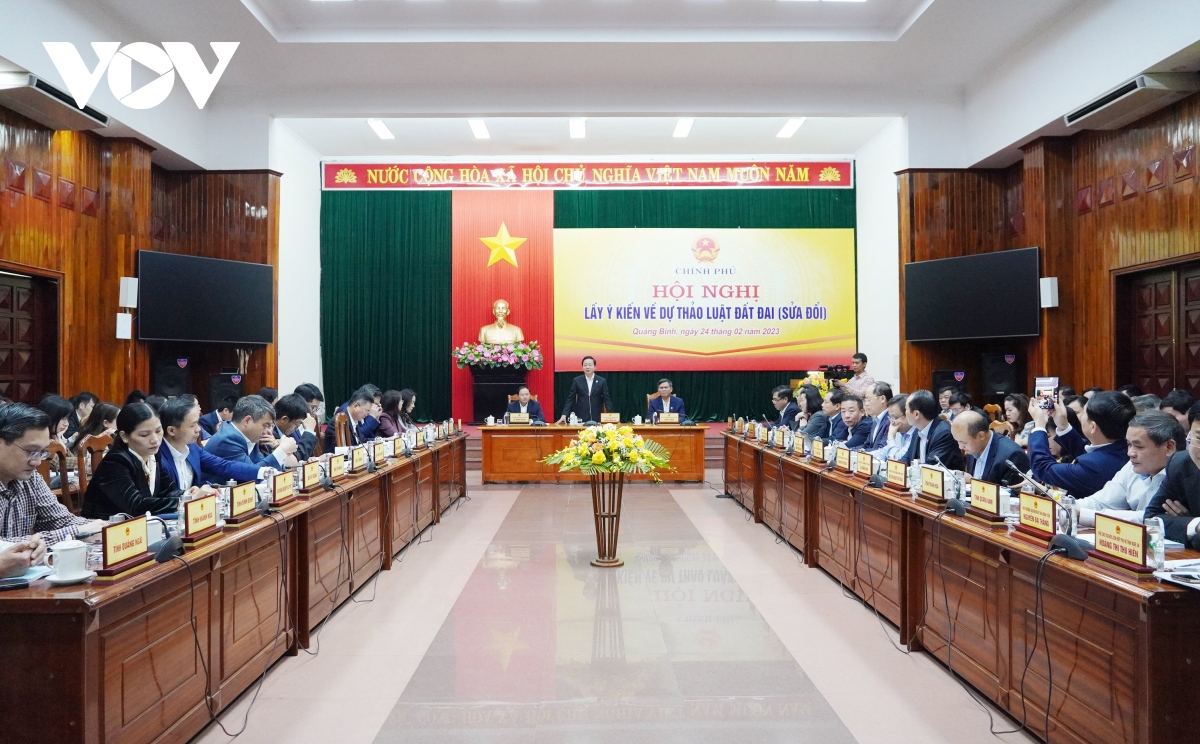 12 dia phuong tu thanh hoa den phu yen gop y 4 van de lon ve du thao luat dat dai hinh anh 3