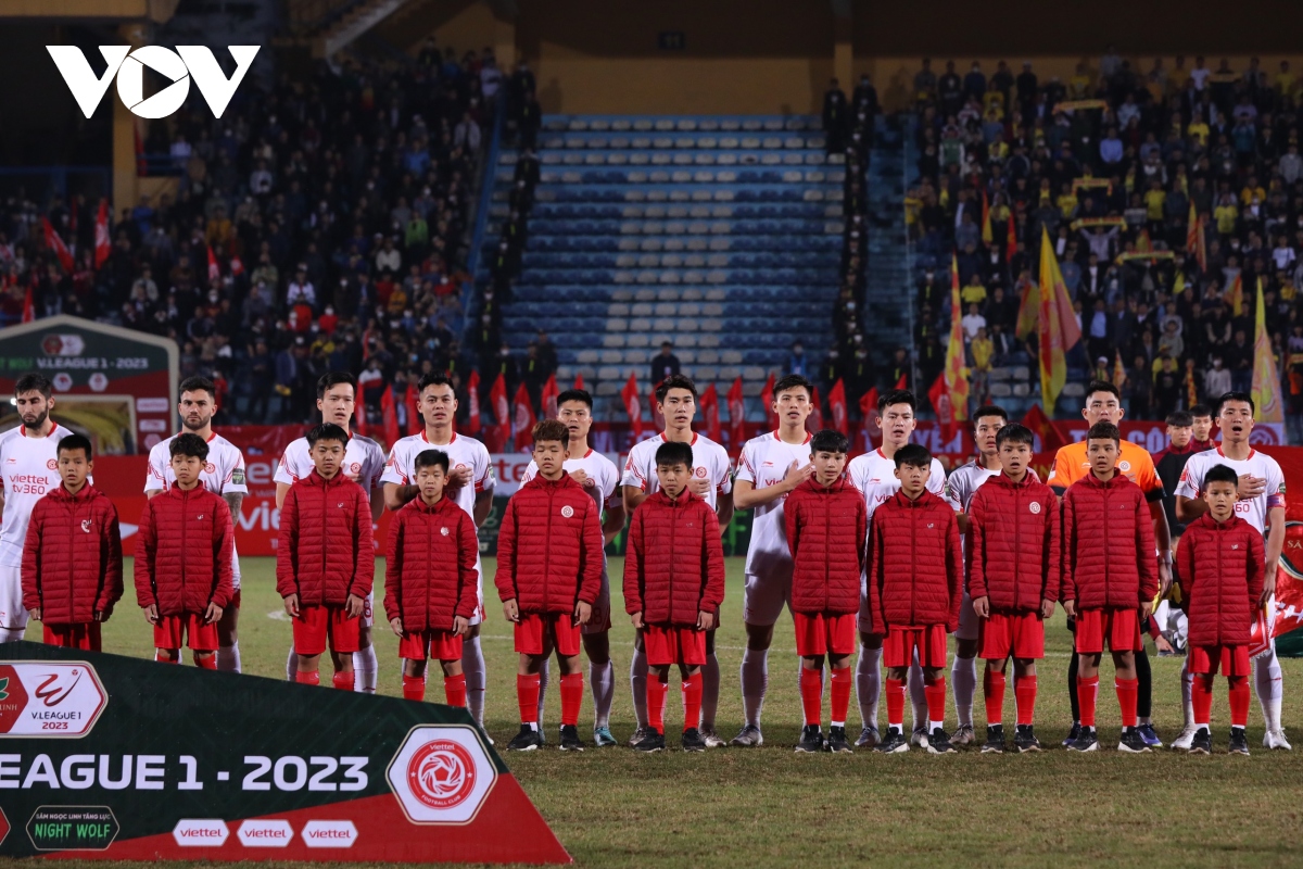 chia diem voi viettel fc, nam Dinh lo co hoi len ngoi dau v-league 2023 hinh anh 6