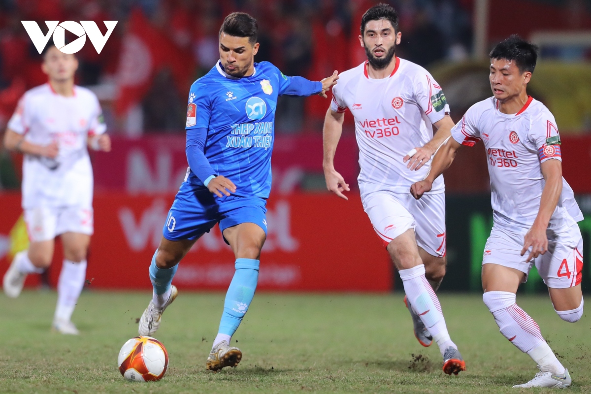 chia diem voi viettel fc, nam Dinh lo co hoi len ngoi dau v-league 2023 hinh anh 10