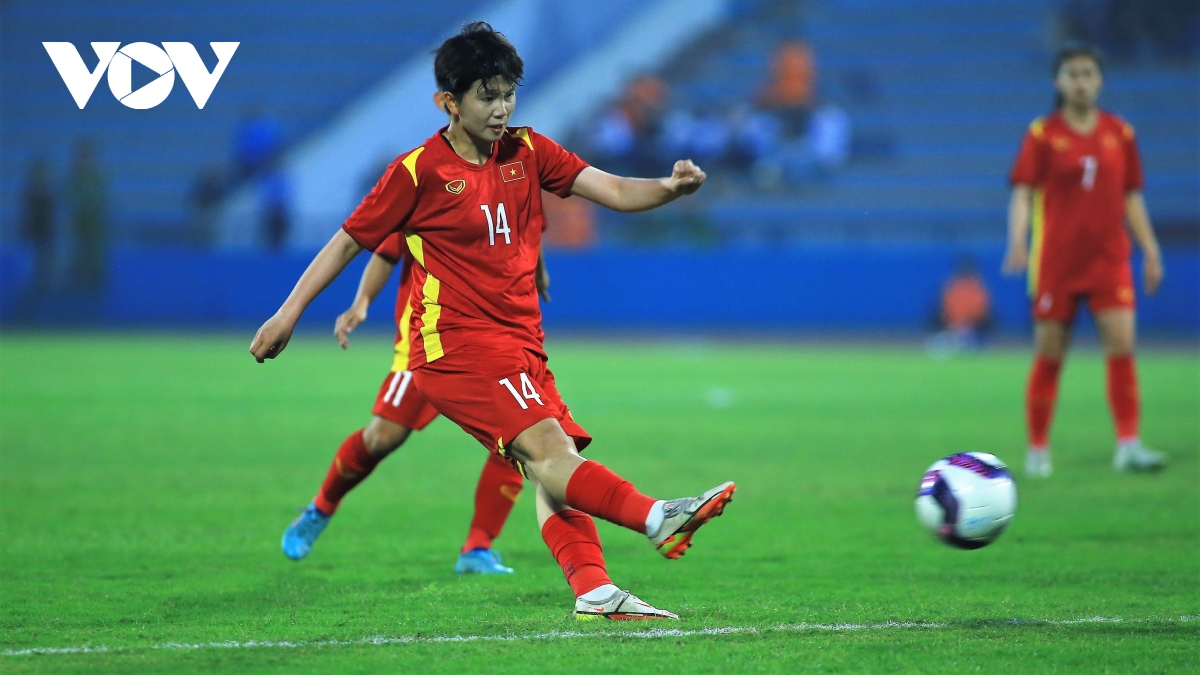 nhat lan ghi ban dep mat, u20 nu viet nam tien buoc o vong loai chau A hinh anh 6