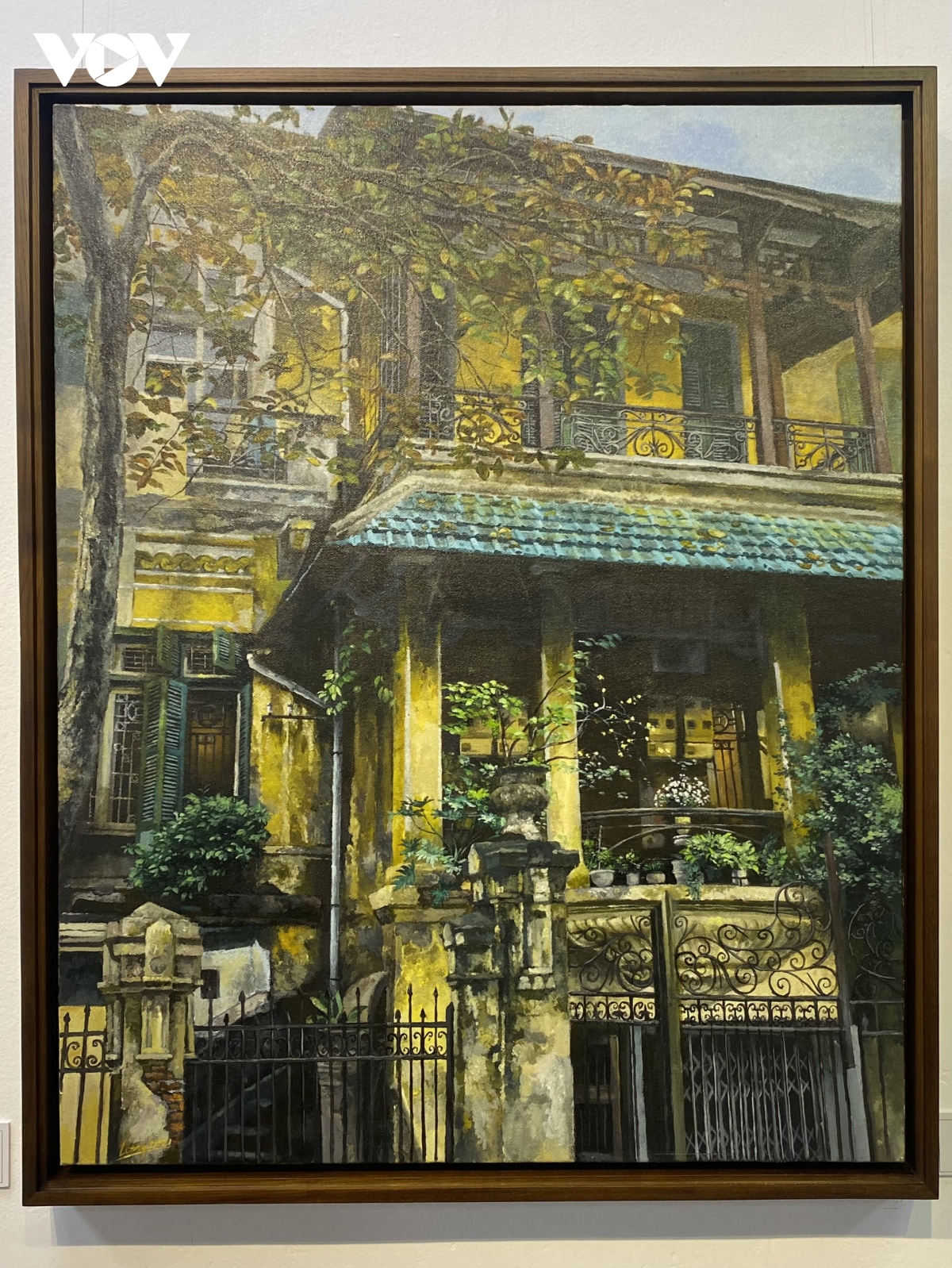 trien lam tranh ha noi cua chang hoa si 18 tuoi vuot len so phan hinh anh 10