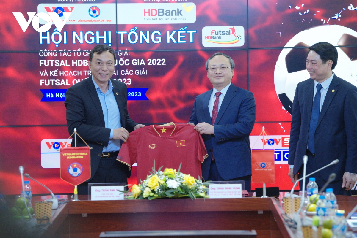 vov tiep tuc dong hanh voi vff va hdbank to chuc cac giai futsal quoc gia nam 2023 hinh anh 2