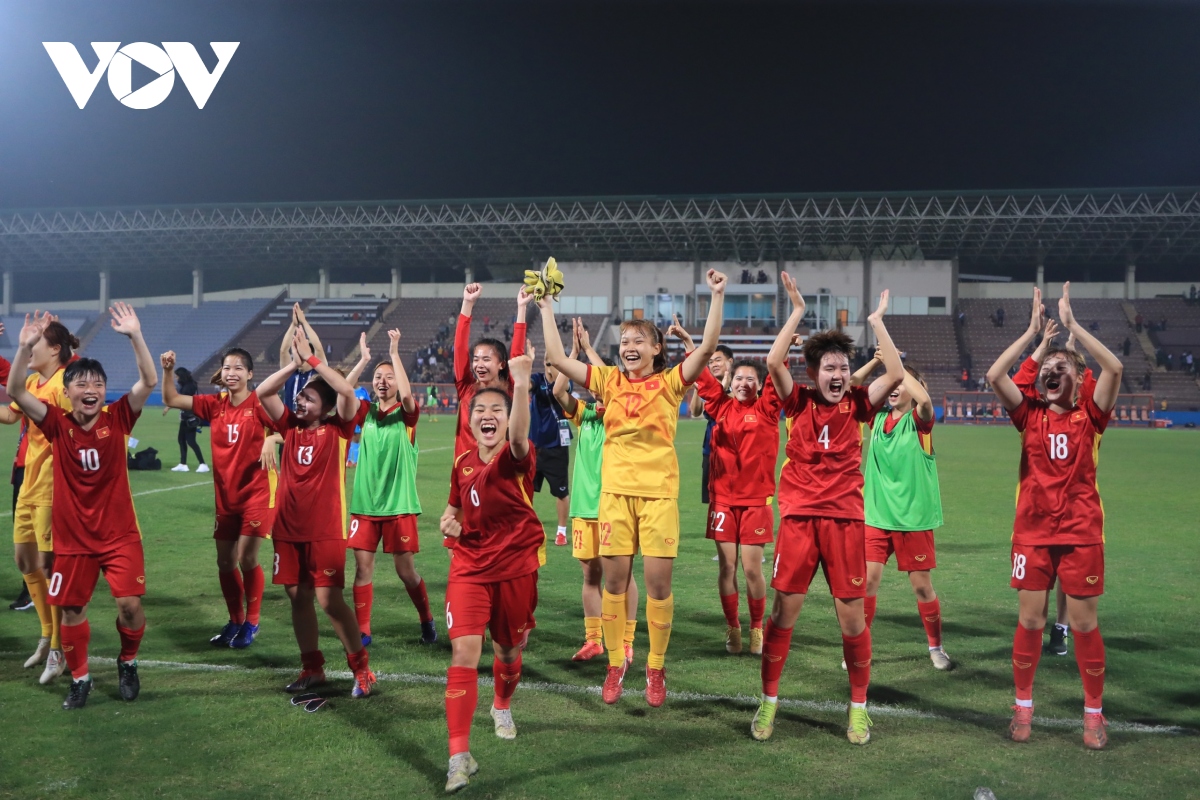 nhat lan ghi ban dep mat, u20 nu viet nam tien buoc o vong loai chau A hinh anh 11