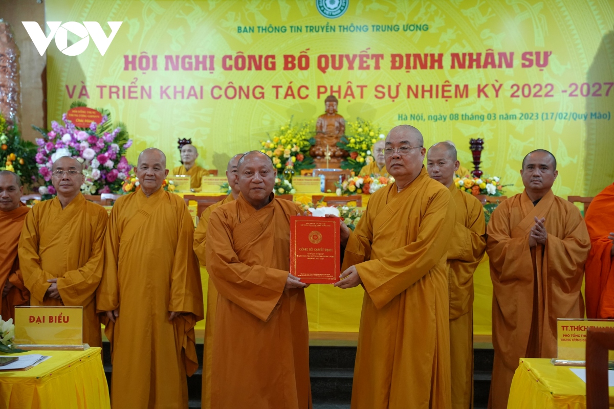 hoa thuong thich gia quang tiep tuc phu trach truyen thong cua giao hoi phat giao hinh anh 2