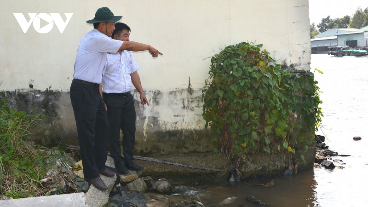 cong bo tinh huong khan cap sat lo bo song mo cay, tinh ben tre hinh anh 2