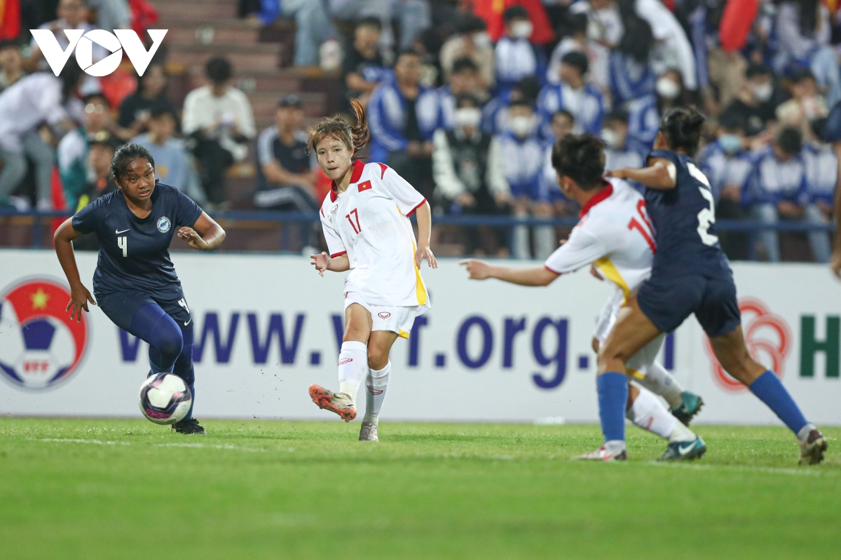 u20 nu viet nam chiem loi the o vong loai chau A sau tran thang 11-0 hinh anh 2