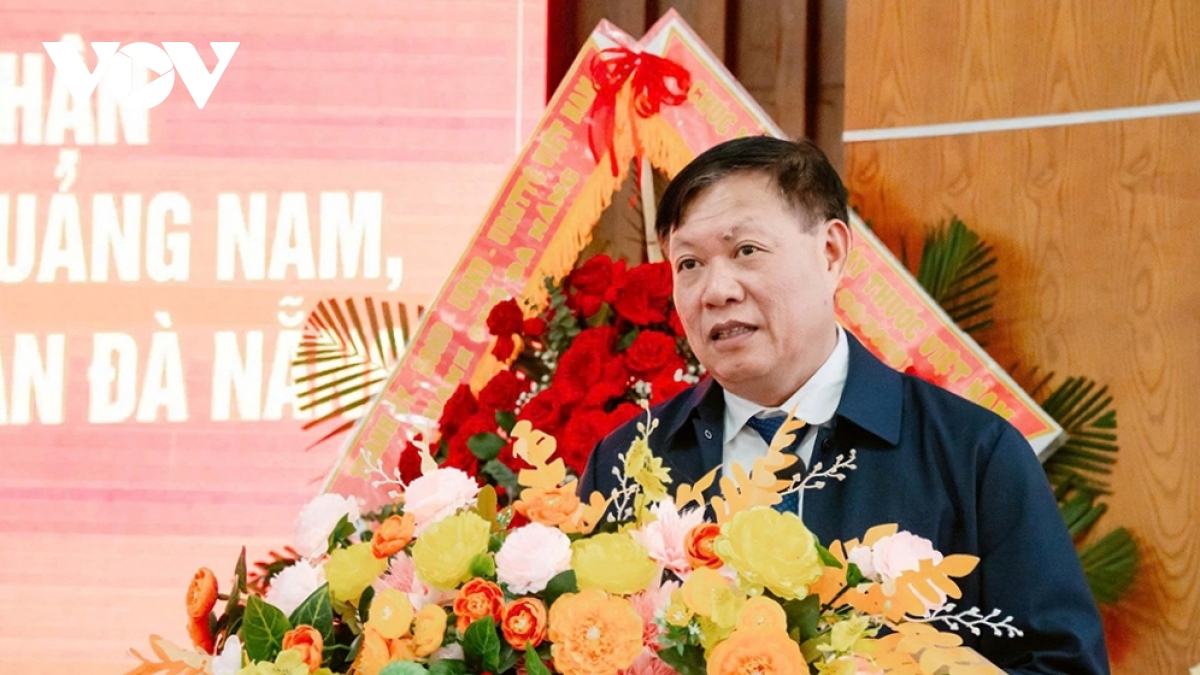 Ông Đỗ Xuân Tuyên, Thứ trưởng Bộ Y tế phát biểu.