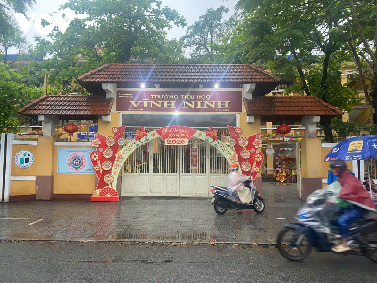 Trường Tiểu học Vĩnh Ninh, phường Thuận Hóa, thành phố Huế