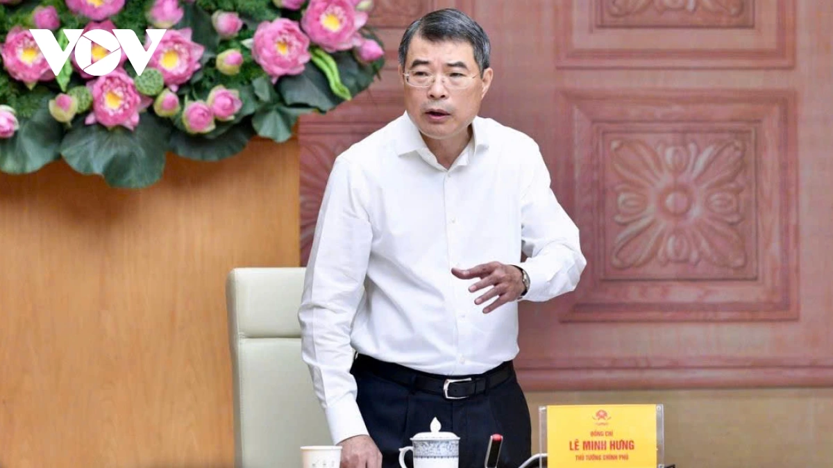 Thủ tướng Chính phủ Lê Minh Hưng tại buổi làm việc với Bộ Công thương.jpg