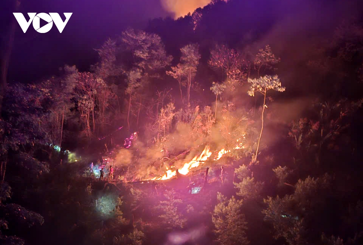 Hiện trường vụ cháy