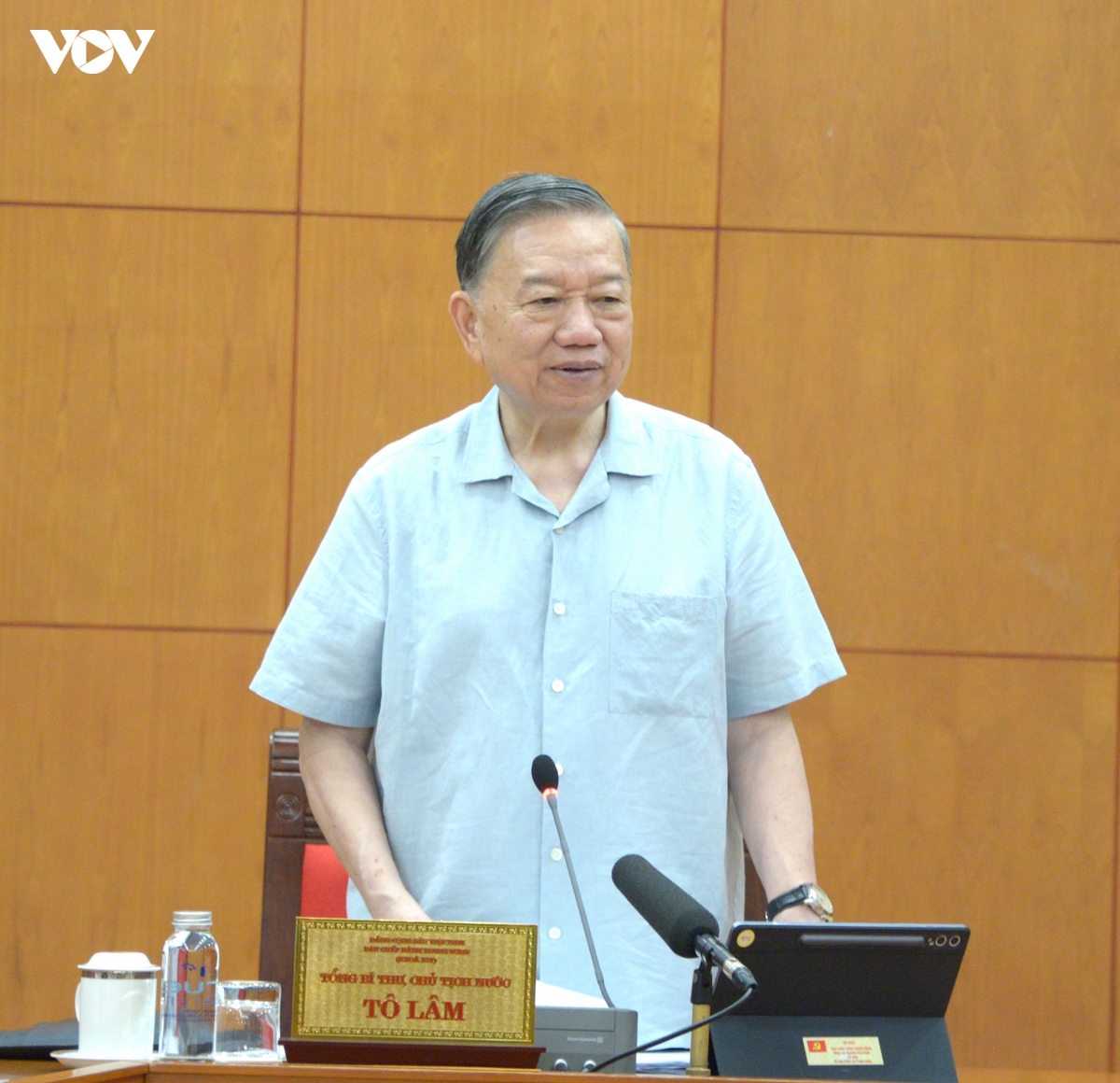 Tổng Bí thư, Chủ tịch nước Tô Lâm phát biểu tại buổi làm việc (2).JPG