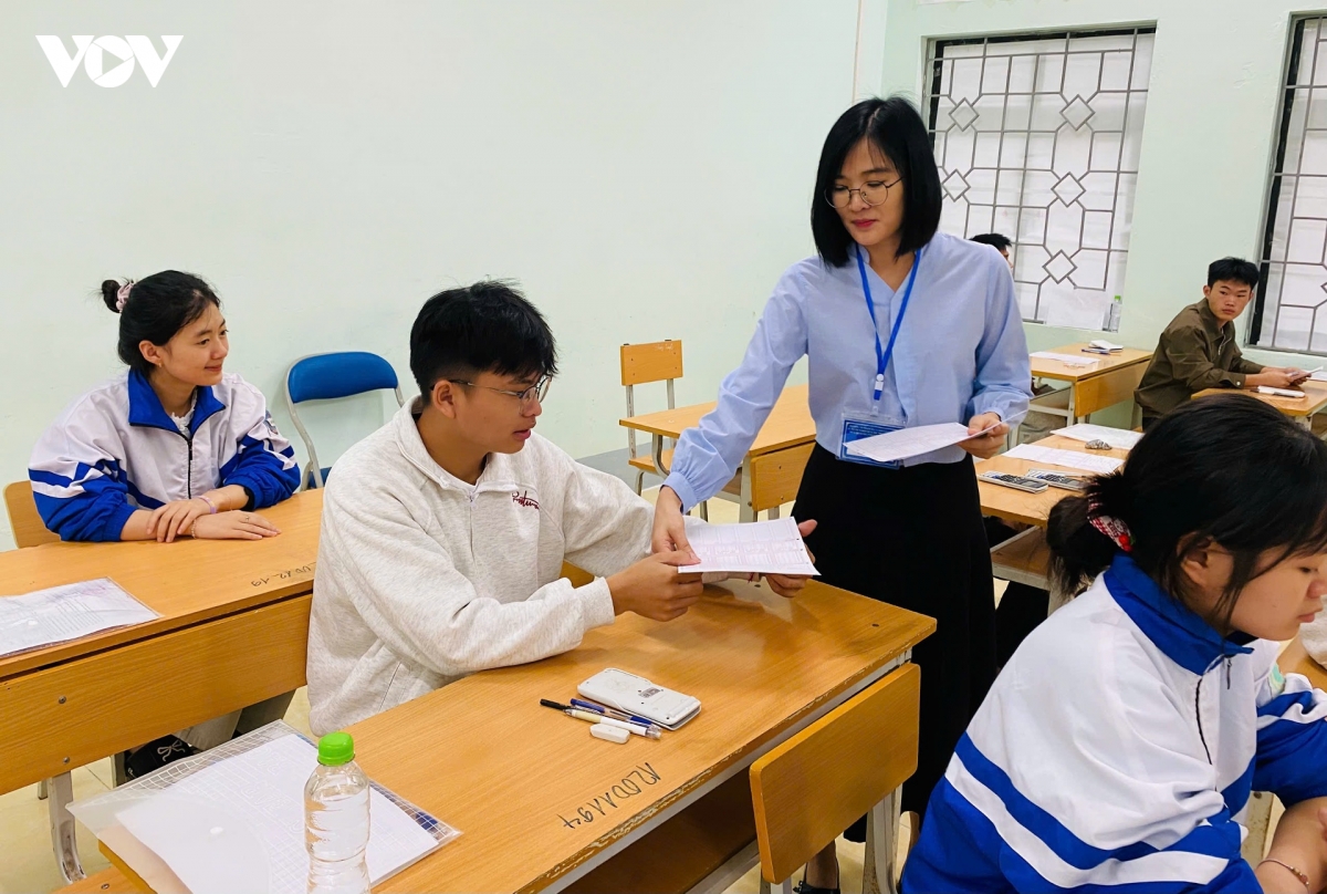 Theo đánh giá của hầu hết thí sinh Lai Châu, các môn thi tự chọn thứ 1 sáng nay có độ khó vừa phải