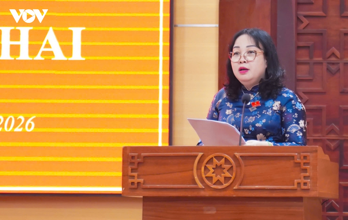 Bà Cao Thị Hoà An, Uỷ viên trung ương Đảng, Chủ tịch HĐND tỉnh Đắk Lắk đề nghị các lời hứa của các sở, ngành, địa phương tại nghị trường phải thành chuyển biến trong thực tế.
 
