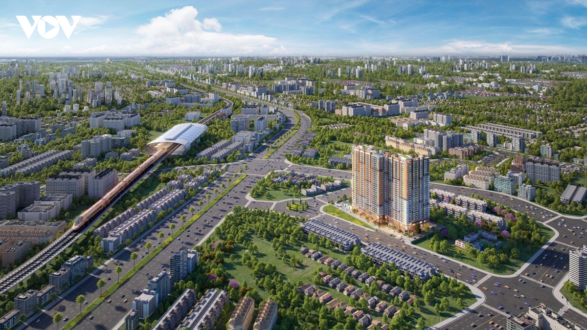Mô hình đô thị Metro Suối Tiên - Thành phố mới theo trục phát triển TOD