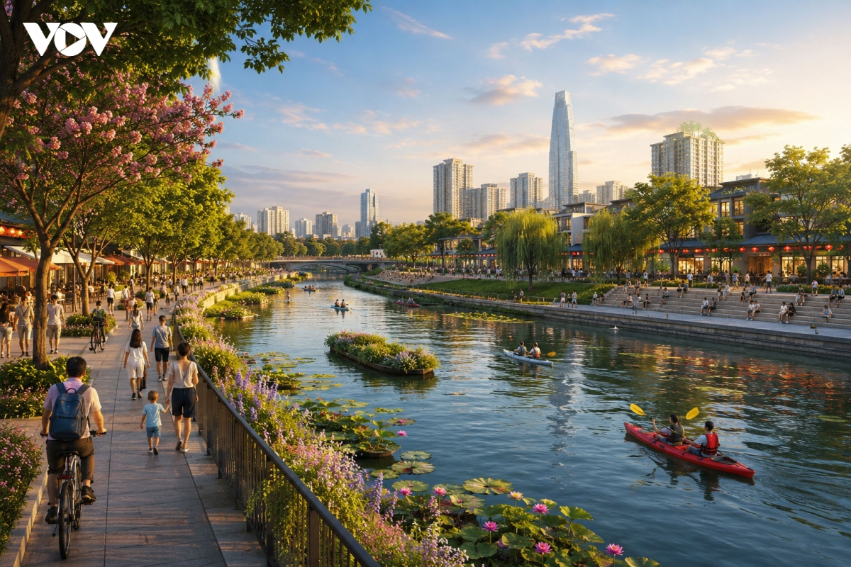 Thế kỷ XX để lại cho các thành phố những đường chân trời đầy ấn tượng. Thế kỷ XXI sẽ được ghi nhớ bởi những đường bờ sông đầy sức sống.