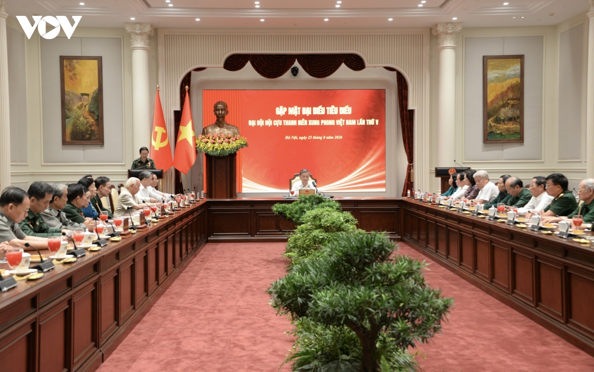 Toàn cảnh buổi gặp mặt.